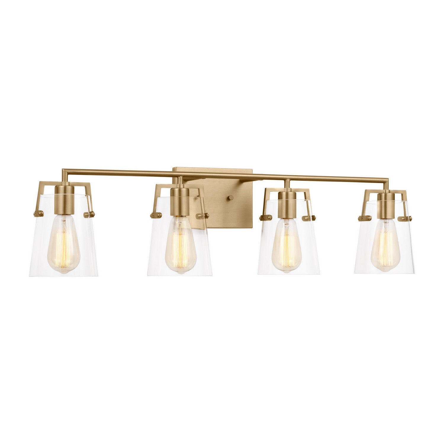 Visual Comfort Studio - DJV1034SB - Four Light Bath - Crofton - Satin Brass