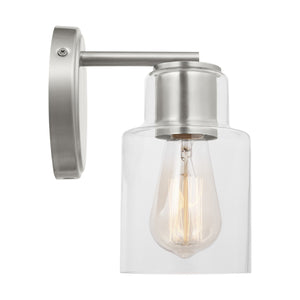 Visual Comfort Studio - DJV1001BS - One Light Wall Sconce - Sayward - Brushed Steel