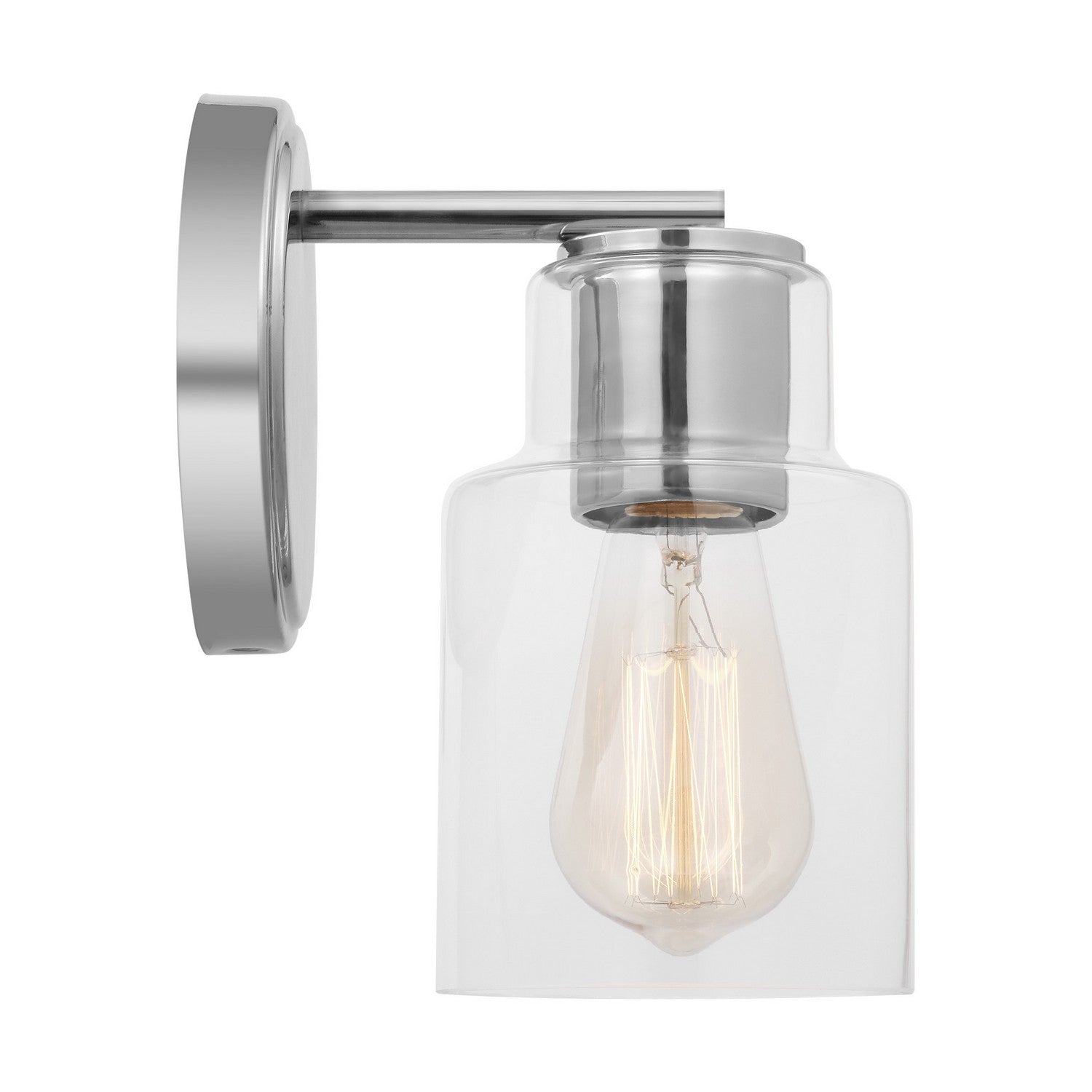 Visual Comfort Studio - DJV1001CH - One Light Wall Sconce - Sayward - Chrome