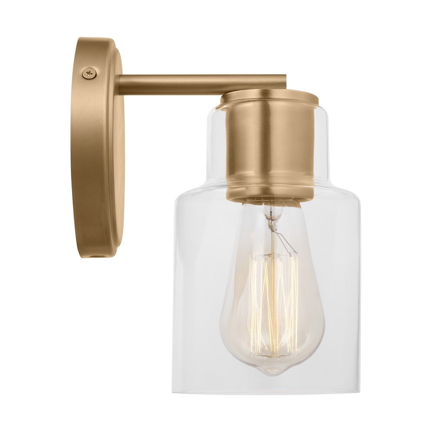 Visual Comfort Studio - DJV1001SB - One Light Wall Sconce - Sayward - Satin Brass