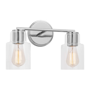 Visual Comfort Studio - DJV1002CH - Two Light Bath - Sayward - Chrome