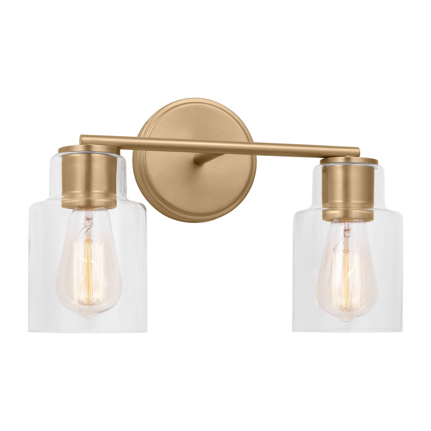 Visual Comfort Studio - DJV1002SB - Two Light Bath - Sayward - Satin Brass