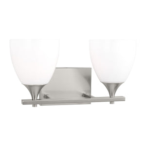 Visual Comfort Studio - DJV1022BS - Two Light Bath - Toffino - Brushed Steel