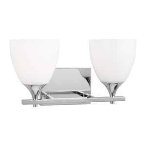 Visual Comfort Studio - DJV1022CH - Two Light Bath - Toffino - Chrome