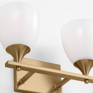 Visual Comfort Studio - DJV1022SB - Two Light Bath - Toffino - Satin Brass