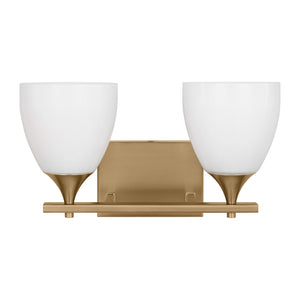 Visual Comfort Studio - DJV1022SB - Two Light Bath - Toffino - Satin Brass