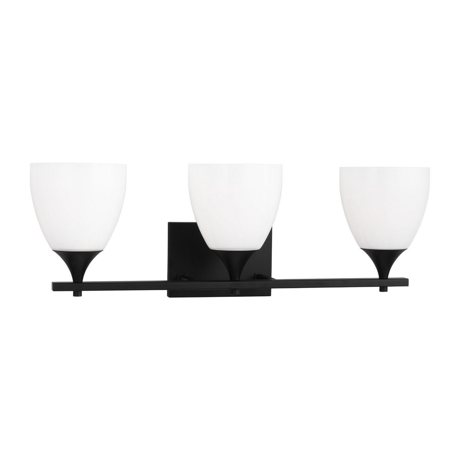 Visual Comfort Studio - DJV1023MBK - Three Light Bath - Toffino - Midnight Black