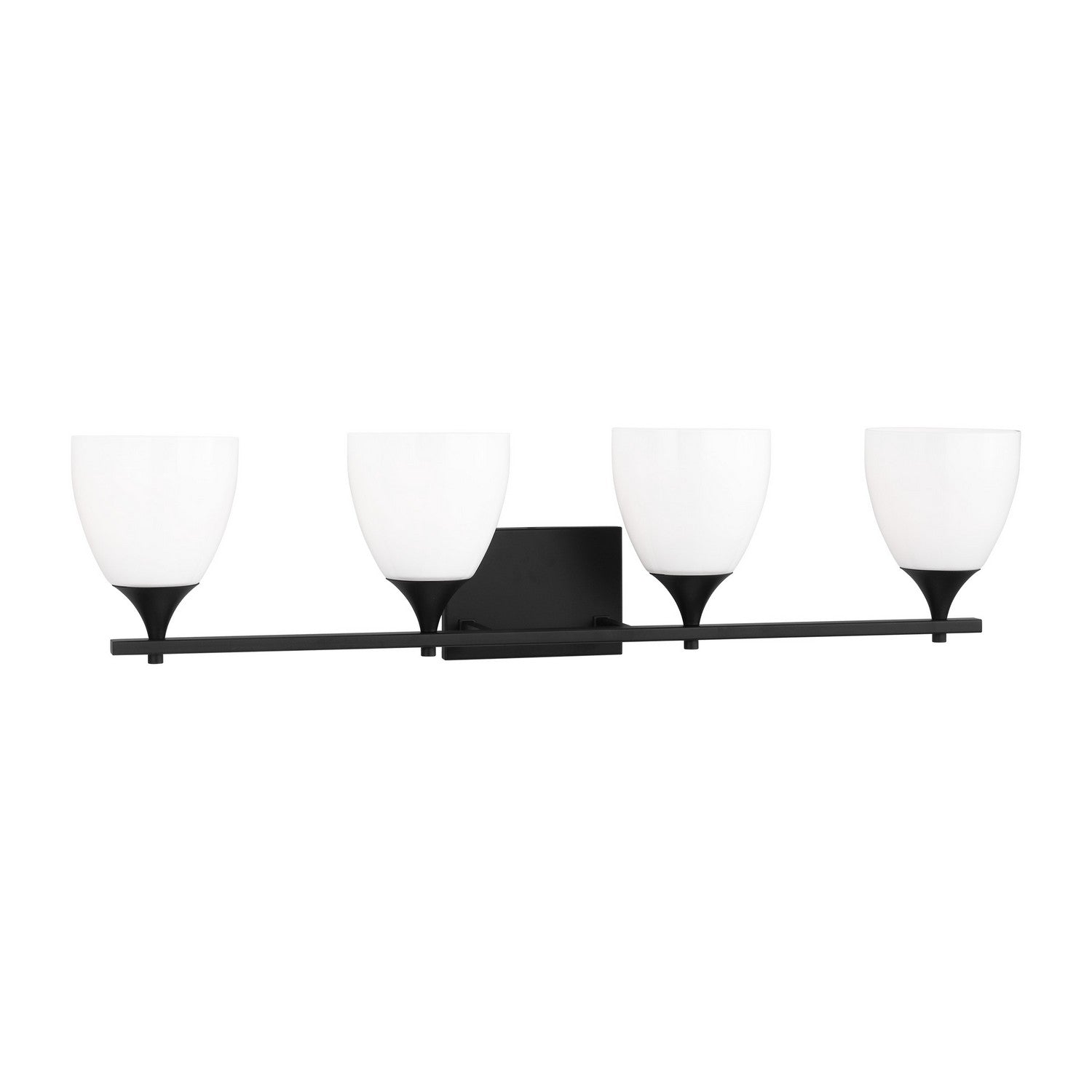 Visual Comfort Studio - DJV1024MBK - Four Light Bath - Toffino - Midnight Black