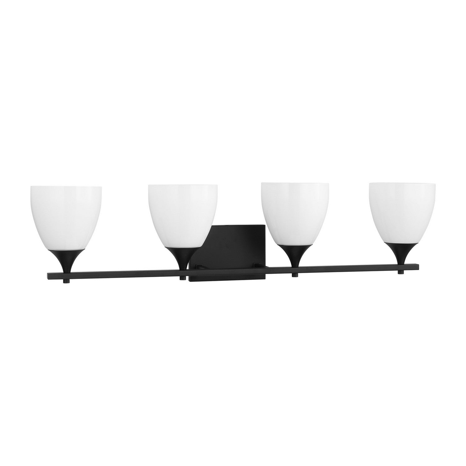 Visual Comfort Studio - DJV1024MBK - Four Light Bath - Toffino - Midnight Black