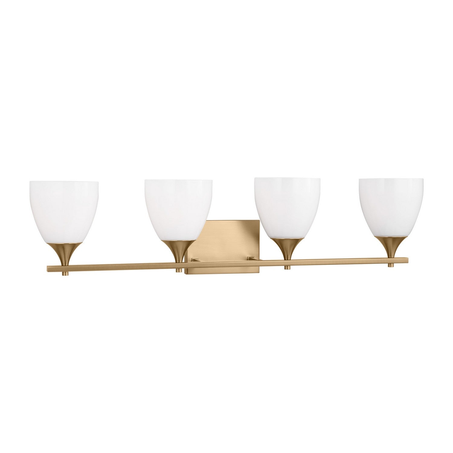 Visual Comfort Studio - DJV1024SB - Four Light Bath - Toffino - Satin Brass