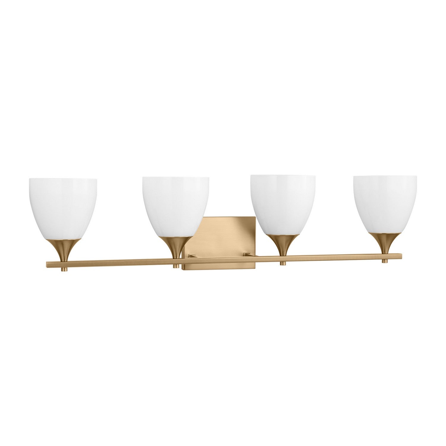 Visual Comfort Studio - DJV1024SB - Four Light Bath - Toffino - Satin Brass