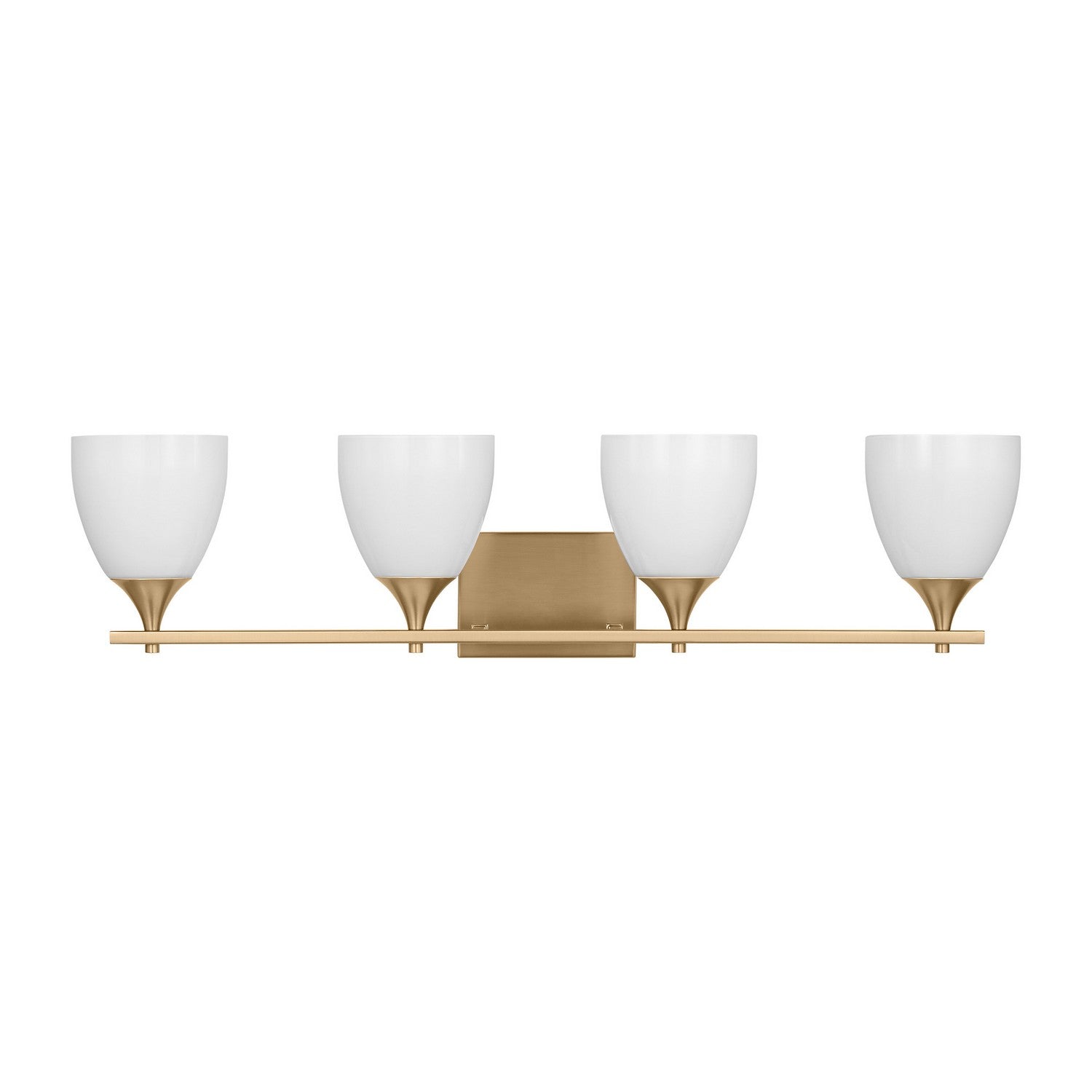 Visual Comfort Studio - DJV1024SB - Four Light Bath - Toffino - Satin Brass