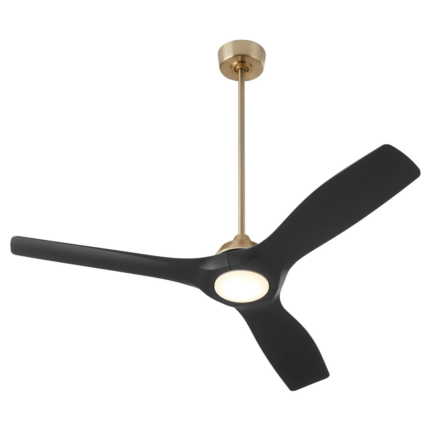 Oxygen - 3-118-1540 - 52" Ceiling Fan - Avalon - Aged Brass / Black