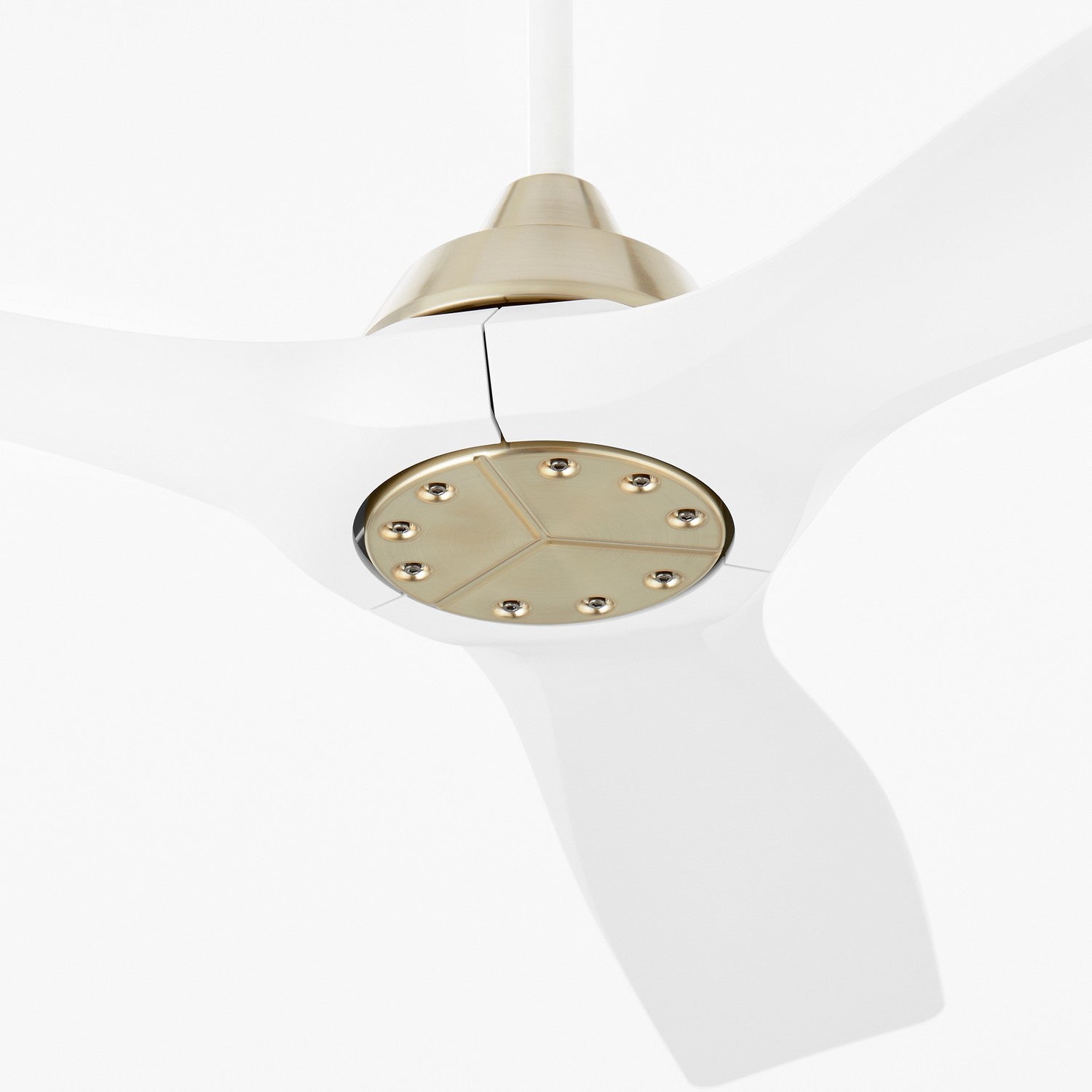 Oxygen - 3-118-640 - 52" Ceiling Fan - Avalon - Aged Brass / White