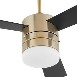 Oxygen - 3-119-40 - 52" Ceiling Fan - Allegro - Aged Brass