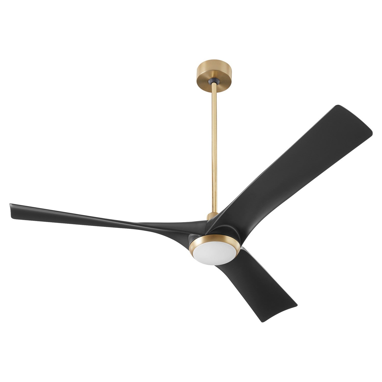 Oxygen - 3-123-1540 - 58" Ceiling Fan - Ridley - Aged Brass / Black