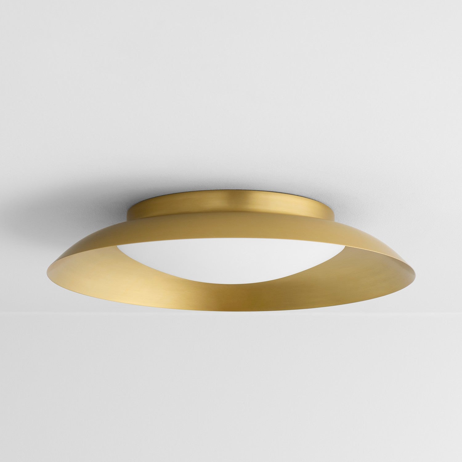 Oxygen - 3-679-40 - LED Ceiling Mount - Bongo - Aged Brass