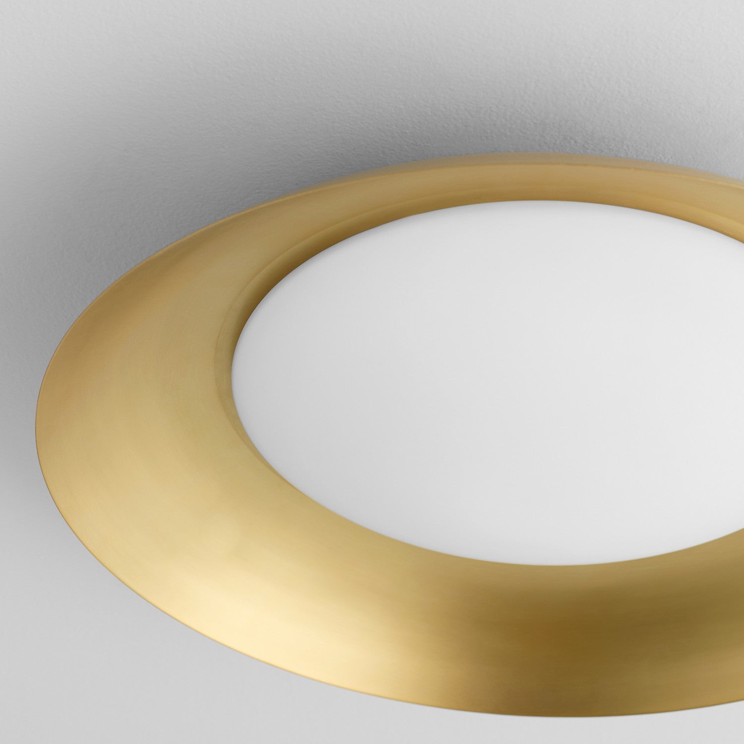 Oxygen - 3-679-40 - LED Ceiling Mount - Bongo - Aged Brass