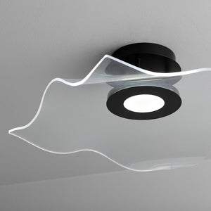 Oxygen - 3-807-15 - LED Ceiling Mount - Medusa - Black