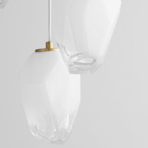 Oxygen - 3-810-40 - LED Pendant - Vivo - Aged Brass