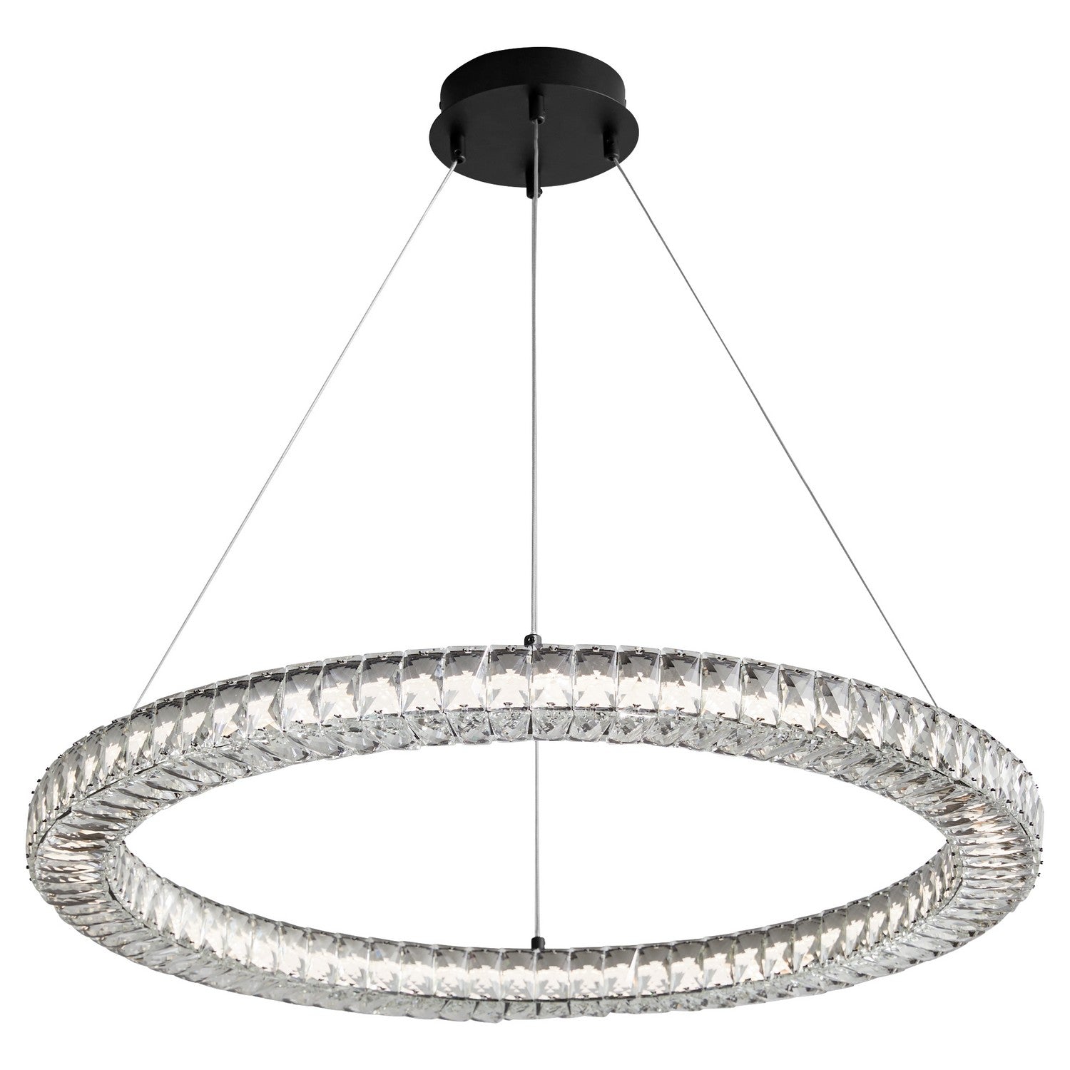 Oxygen - 3-875-15 - LED Pendant - Elan - Black