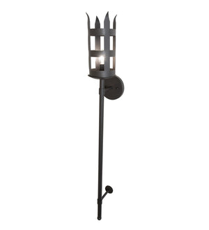 Meyda Tiffany - 257289 - One Light Wall Sconce - Middleburry - Wrought Iron