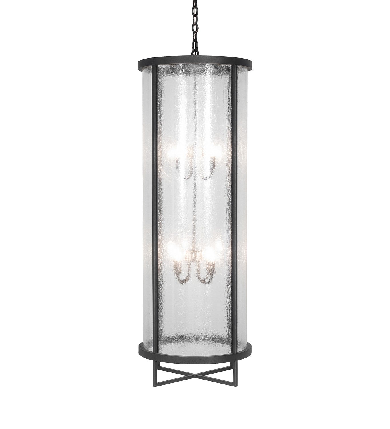 Meyda Tiffany - 259668 - Eight Light Pendant - Tryon - Old Wrought Iron