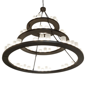 Meyda Tiffany - 260986 - LED Chandelier - Loxley - Oil Rubbed Bronze