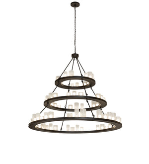 Meyda Tiffany - 260986 - LED Chandelier - Loxley - Oil Rubbed Bronze