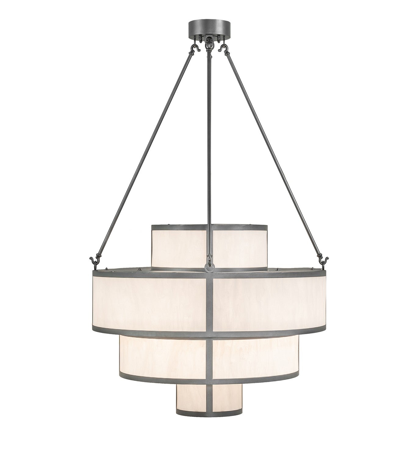 Meyda Tiffany - 261011 - 12 Light Pendant - Jayne - Pewter