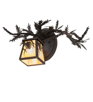 Meyda Tiffany - 261549 - One Light Wall Sconce - Pine Branch - Oil Rubbed Bronze