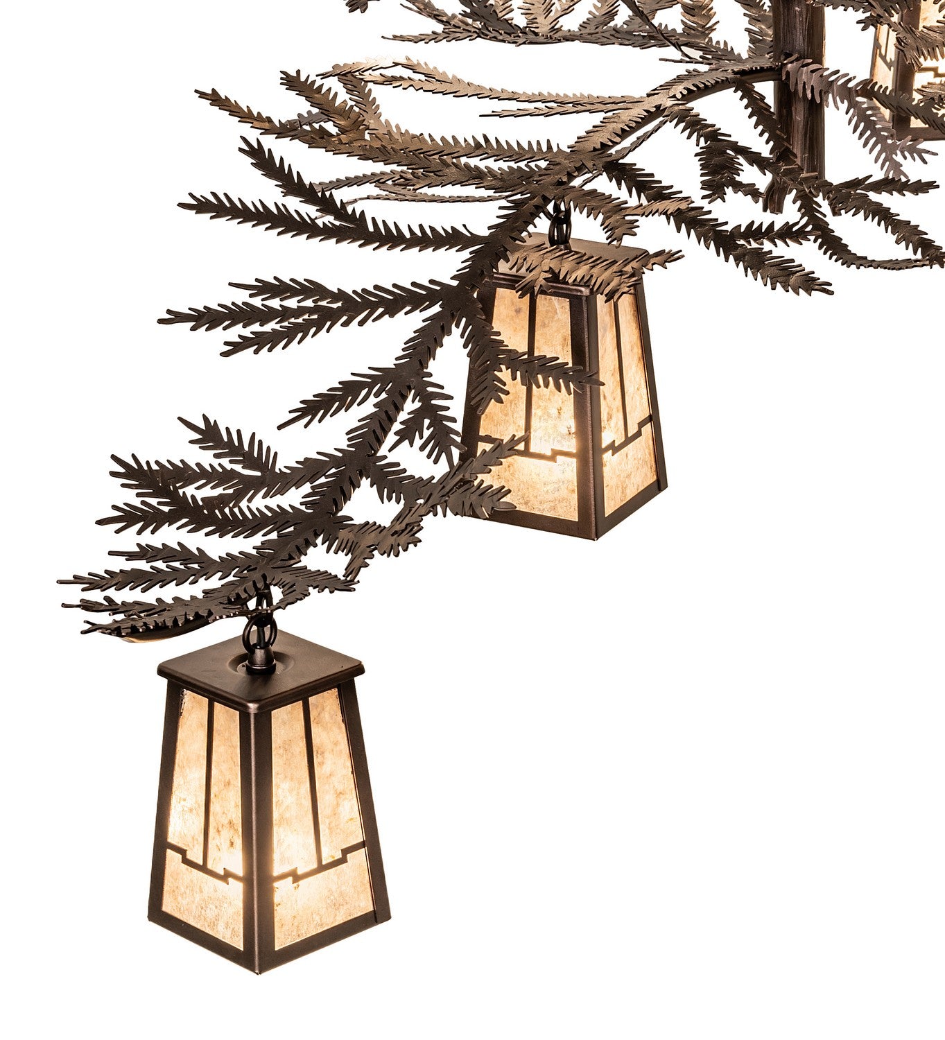 Meyda Tiffany - 262112 - 12 Light Chandelier - Pine Branch - Mahogany Bronze