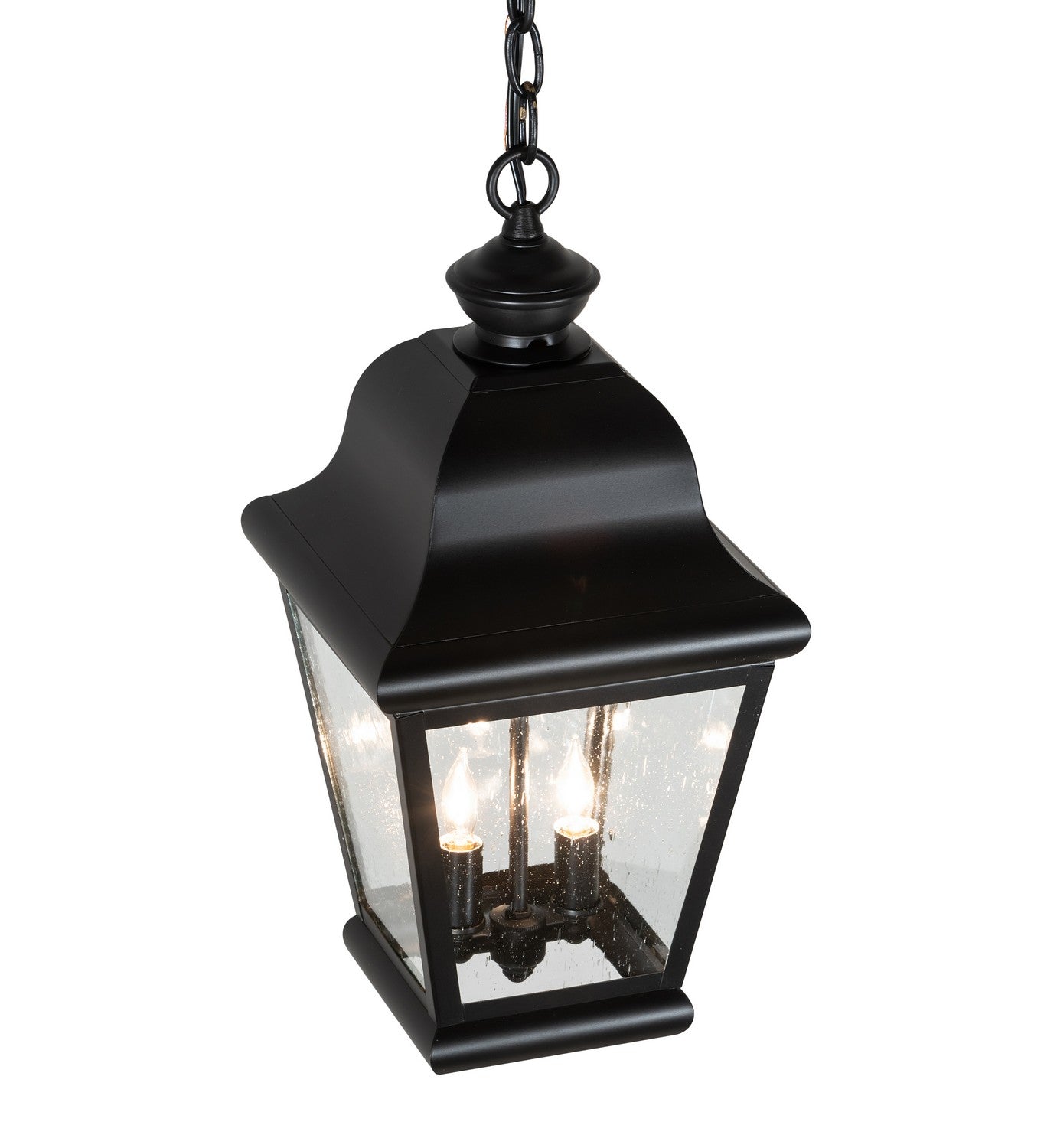 Meyda Tiffany - 263180 - Two Light Pendant - Palmer - Black Patina