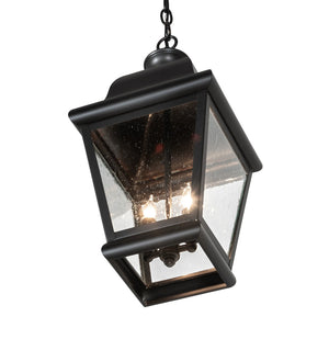 Meyda Tiffany - 263180 - Two Light Pendant - Palmer - Black Patina