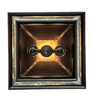 Meyda Tiffany - 263180 - Two Light Pendant - Palmer - Black Patina