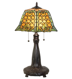 Meyda Tiffany - 264839 - Two Light Table Lamp - Duffner & Kimberly Shell & Diamond