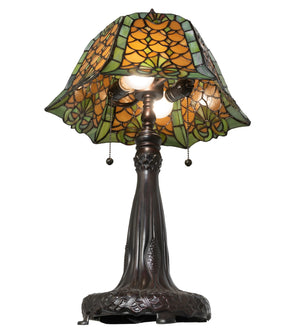 Meyda Tiffany - 264839 - Two Light Table Lamp - Duffner & Kimberly Shell & Diamond