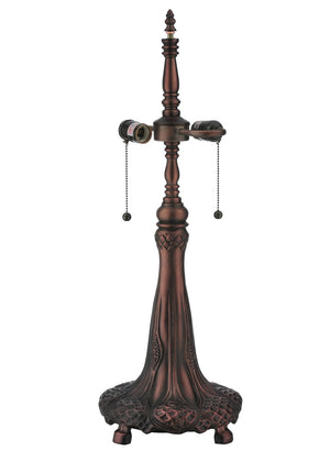 Meyda Tiffany - 265257 - Two Light Table Lamp - Franco - Mahogany Bronze