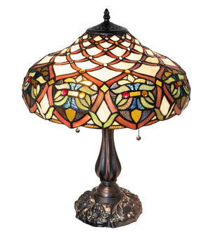 Meyda Tiffany - 265263 - Two Light Table Lamp - Franco - Antique