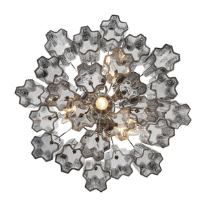 Crystorama - ADD-300-CH-SM - Four Light Chandelier - Addis - Polished Chrome