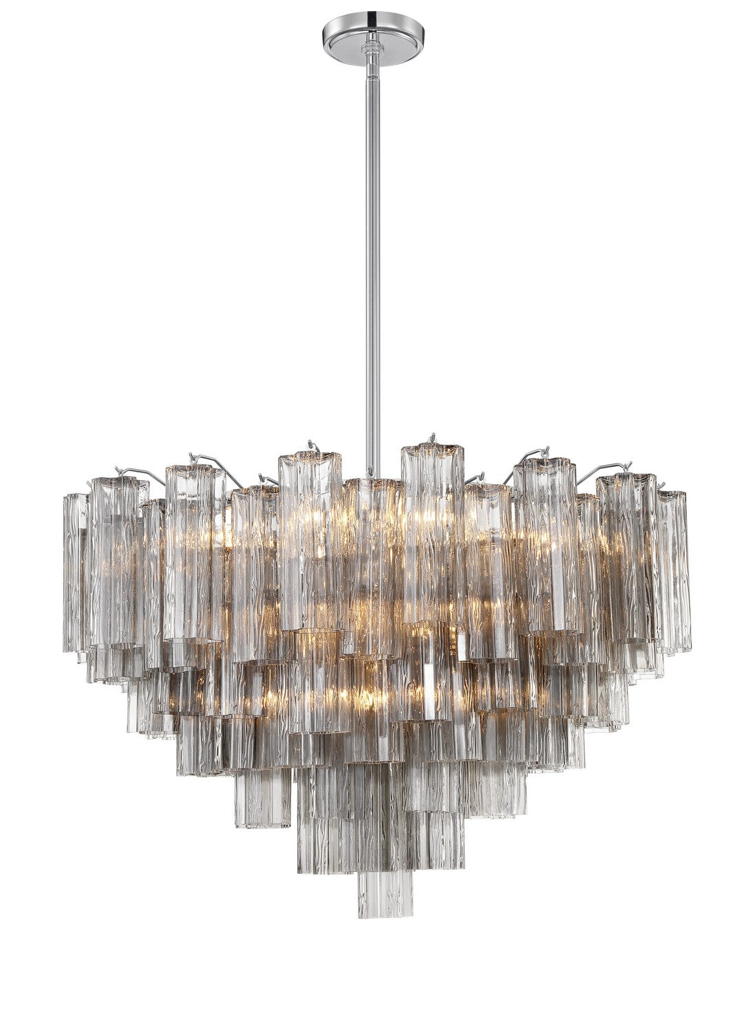 Crystorama - ADD-316-CH-SM - 16 Light Chandelier - Addis - Polished Chrome