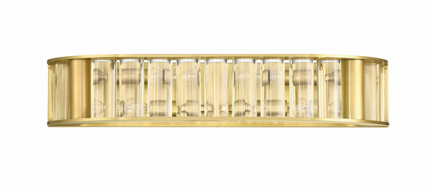 Crystorama - FAR-6005-AG - Four Light Bath - Farris - Aged Brass