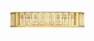 Crystorama - FAR-6005-AG - Four Light Bath - Farris - Aged Brass