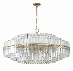 Crystorama - HAY-1409-AG - 32 Light Chandelier - Hayes - Aged Brass