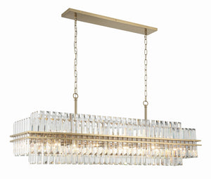 Crystorama - HAY-1417-AG - 16 Light Chandelier - Hayes - Aged Brass