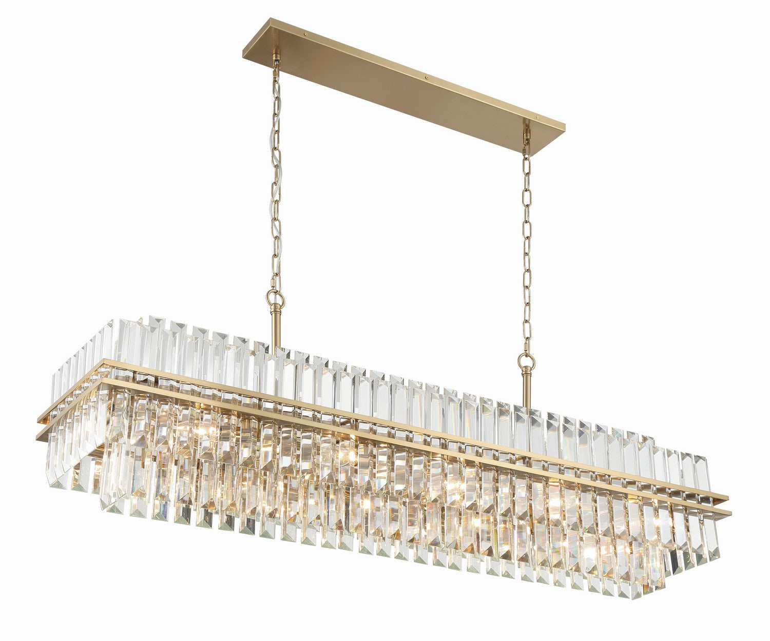 Crystorama - HAY-1417-AG - 16 Light Chandelier - Hayes - Aged Brass