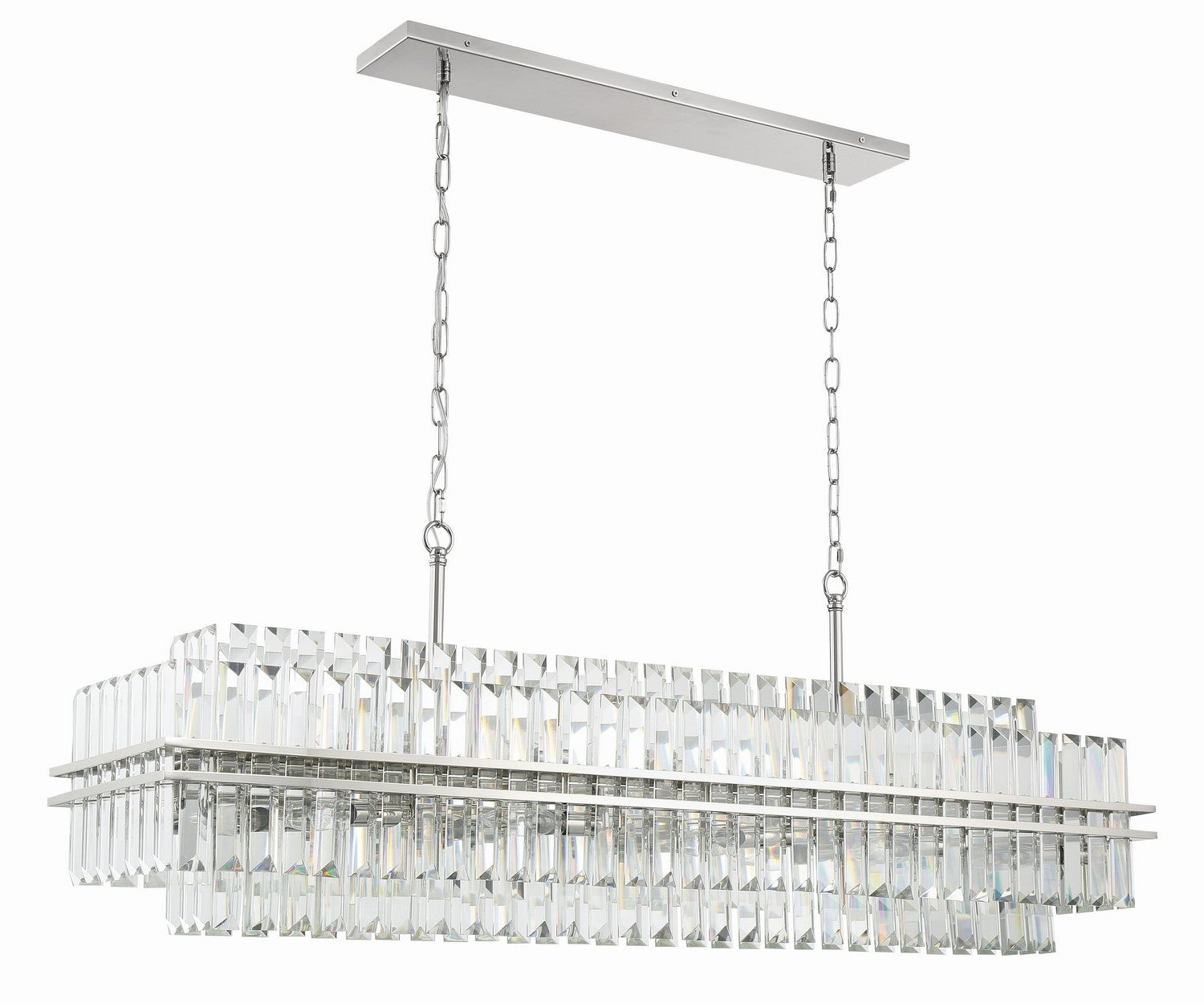 Crystorama - HAY-1417-PN - 16 Light Chandelier - Hayes - Polished Nickel