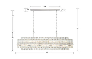 Crystorama - HAY-1417-PN - 16 Light Chandelier - Hayes - Polished Nickel