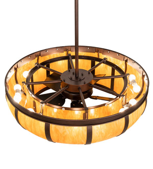 Meyda Tiffany - 261212 - 16 Light Chandel-Air - Prime - Mahogany Bronze