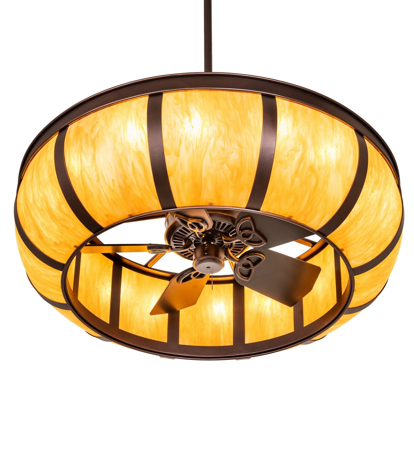 Meyda Tiffany - 261212 - 16 Light Chandel-Air - Prime - Mahogany Bronze